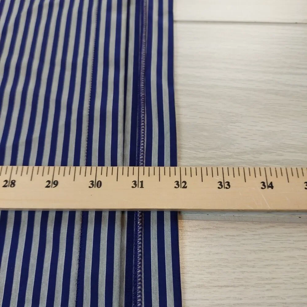 Peter Millar Summer Comfort Polo Shirt Mens XL Purple Gray Golf‎ Striped Stretch